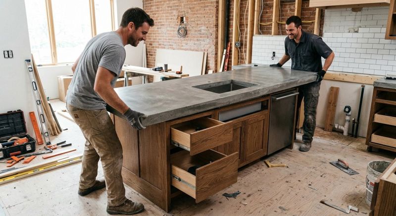 Concrete Countertop Service in Sonoma County, CA