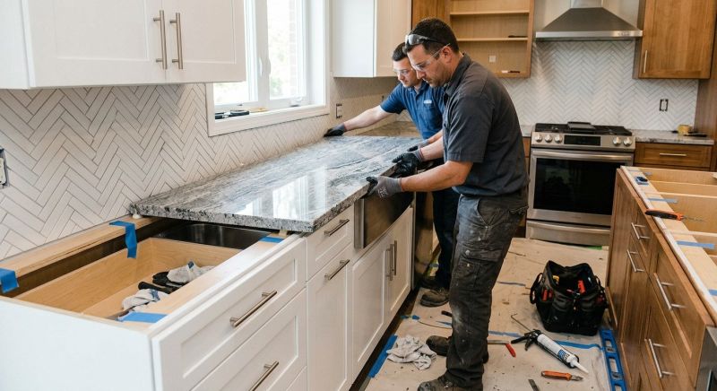 Custom Countertop Installation in Marin County, CA