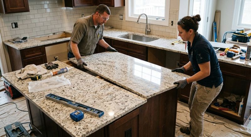 Kitchen Countertop Replacement in Lake County, IL