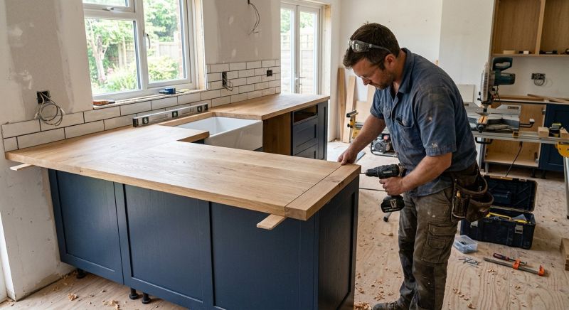 Wood Countertop Replacement in Sonoma County, CA