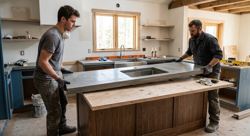 Concrete Countertop Service in Santa Rosa, CA