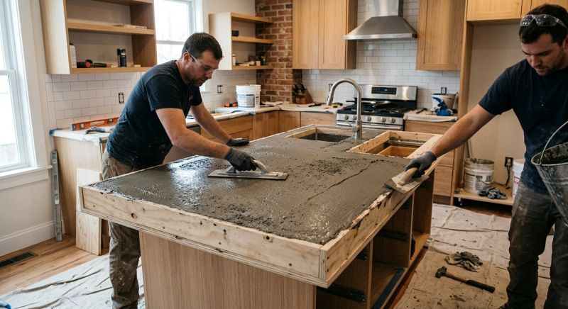 Concrete Countertop Service in Santa Rosa, CA