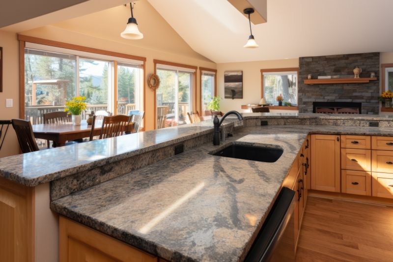 Elegant Kitchen with Granite