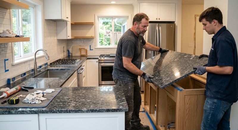 Granite Countertop Installation in Marin County, CA