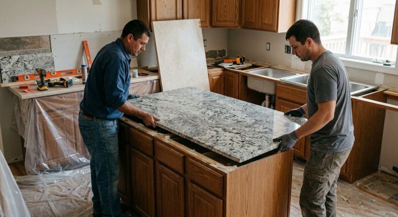 Granite Countertop Installation in Lake County, IL