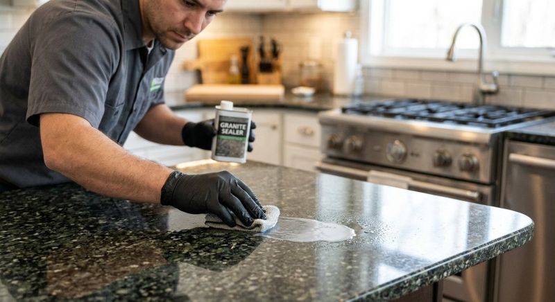 Granite Countertop Sealing in Sacramento, CA