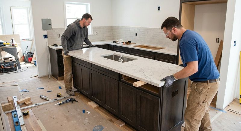 Quartz Countertop Installation in Sonoma County, CA