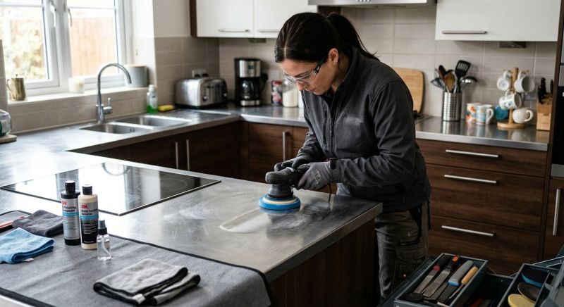 Stainless Counter Replacement in Santa Rosa, CA