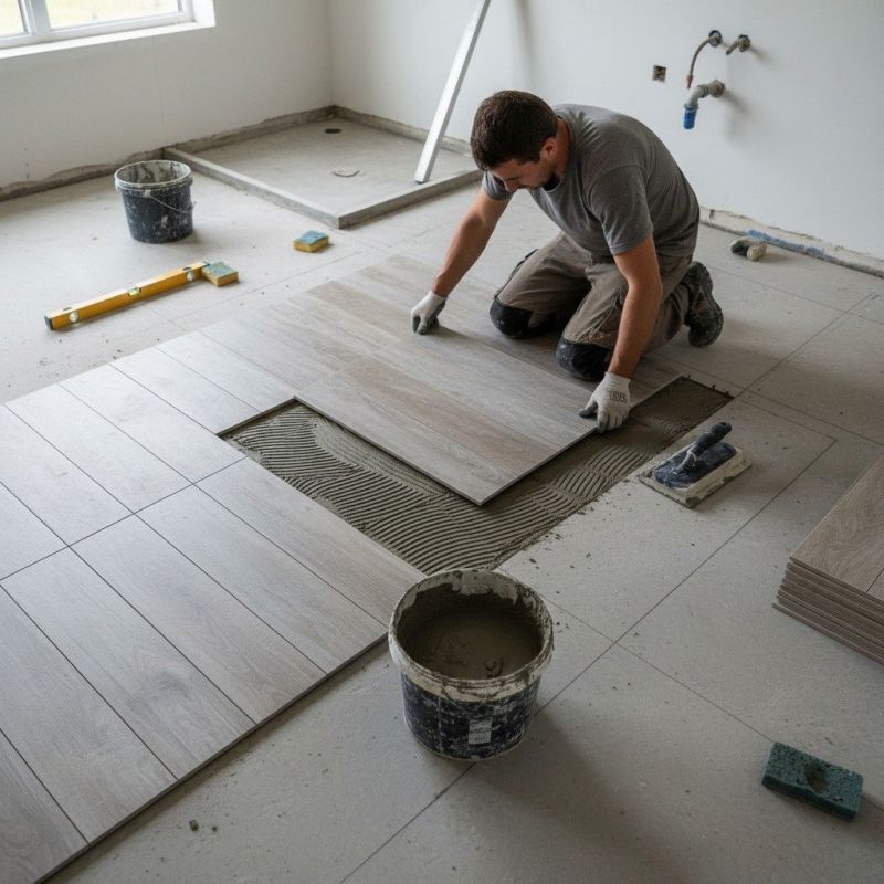 Tile Floor Installation in Alexandria, VA