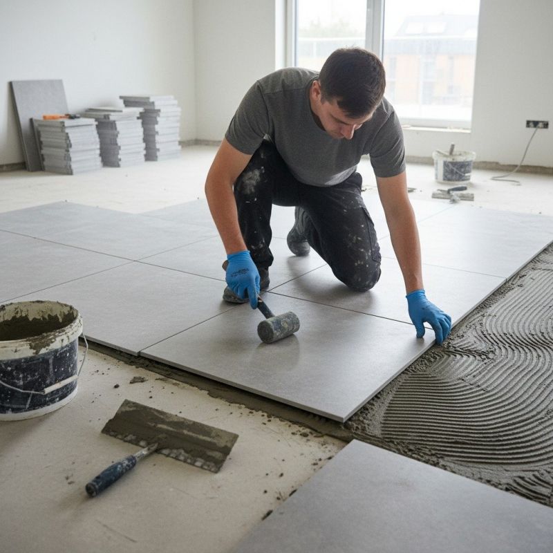 Tile Floor Renovation in Fredericksburg, VA