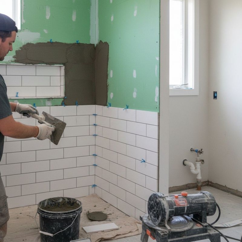 Tile Surround Installation in Conroe, TX