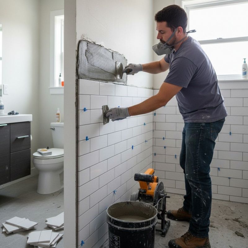 Tile Surround Installation in Conroe, TX