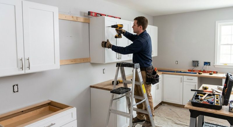Wall Cabinets Installation in Bloomington, IN
